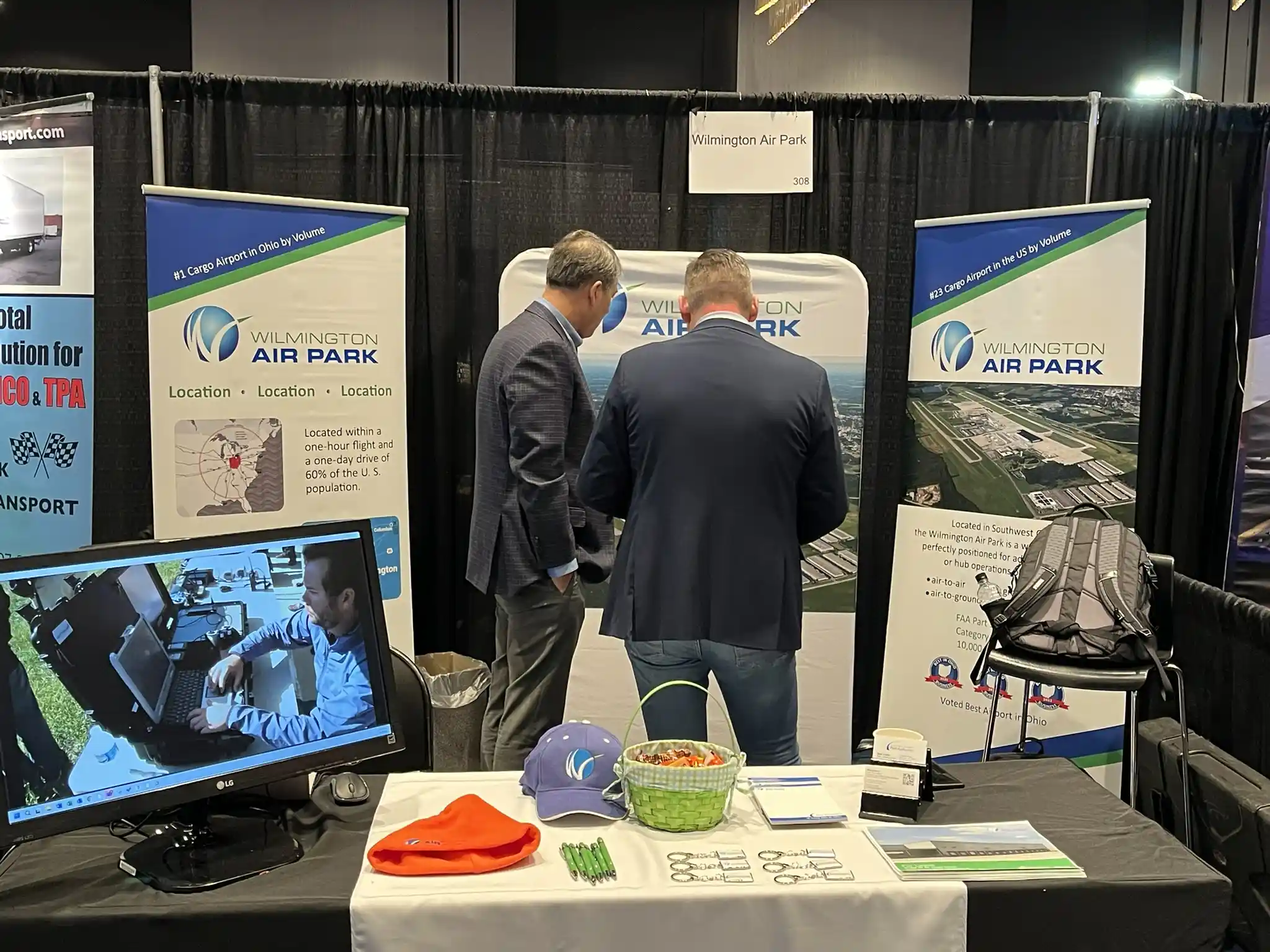 Airpark booth
